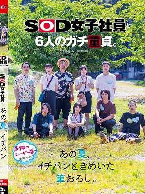 フリーのSOD女子社員と6人のガチ童貞。あの夏、イチバンときめいた筆おろし。